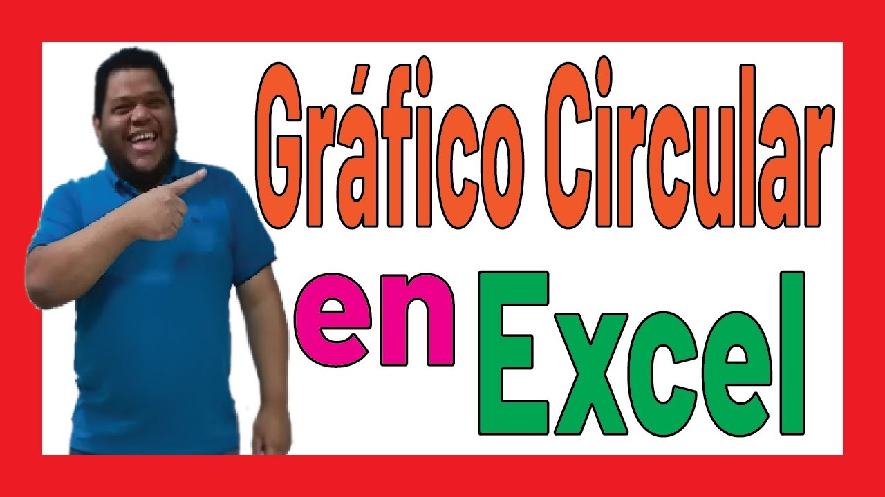 Como hacer un GRÁFICO CIRCULAR en Excel con porcentajes - YouTube