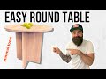 Easy DIY Round Table