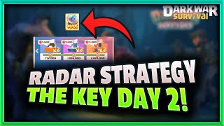 Radars are KEY to DOMINATING alliance duel Dark War Survival on DAY2