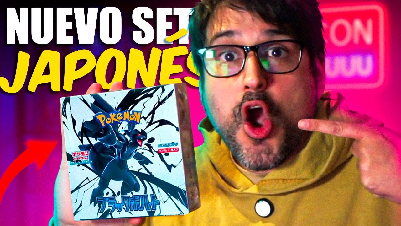 Abrimos Black Bolt en JAPONÉS 🇯🇵 de POKEMON TCG