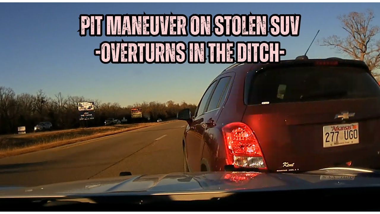 High Speed PURSUIT on stolen Chevy Trax - Pit Maneuver flips SUV in the ...