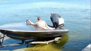 1974 Johnson 135 HP after timings are done.