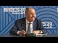 Выступление и ответы С.Лаврова по итогам СМИД БРИКС, Нижний Новгород, 11 июня 2024 года
