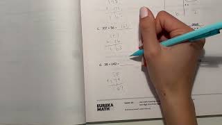 Celebrity Eureka Math Grade 2 Module 4 Lesson 10 | #mathwithaubrey #homework Profile
