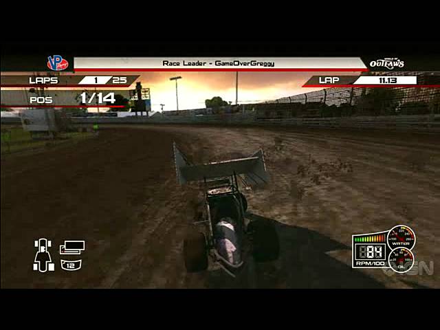  World Of Outlaws Sprint Cars - Xbox 360 : Video Games