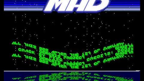 Commodore Amiga cracktro - group MAD - CBM