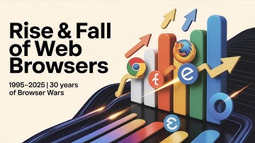 The Rise and Fall of Web Browsers (1994-2025)