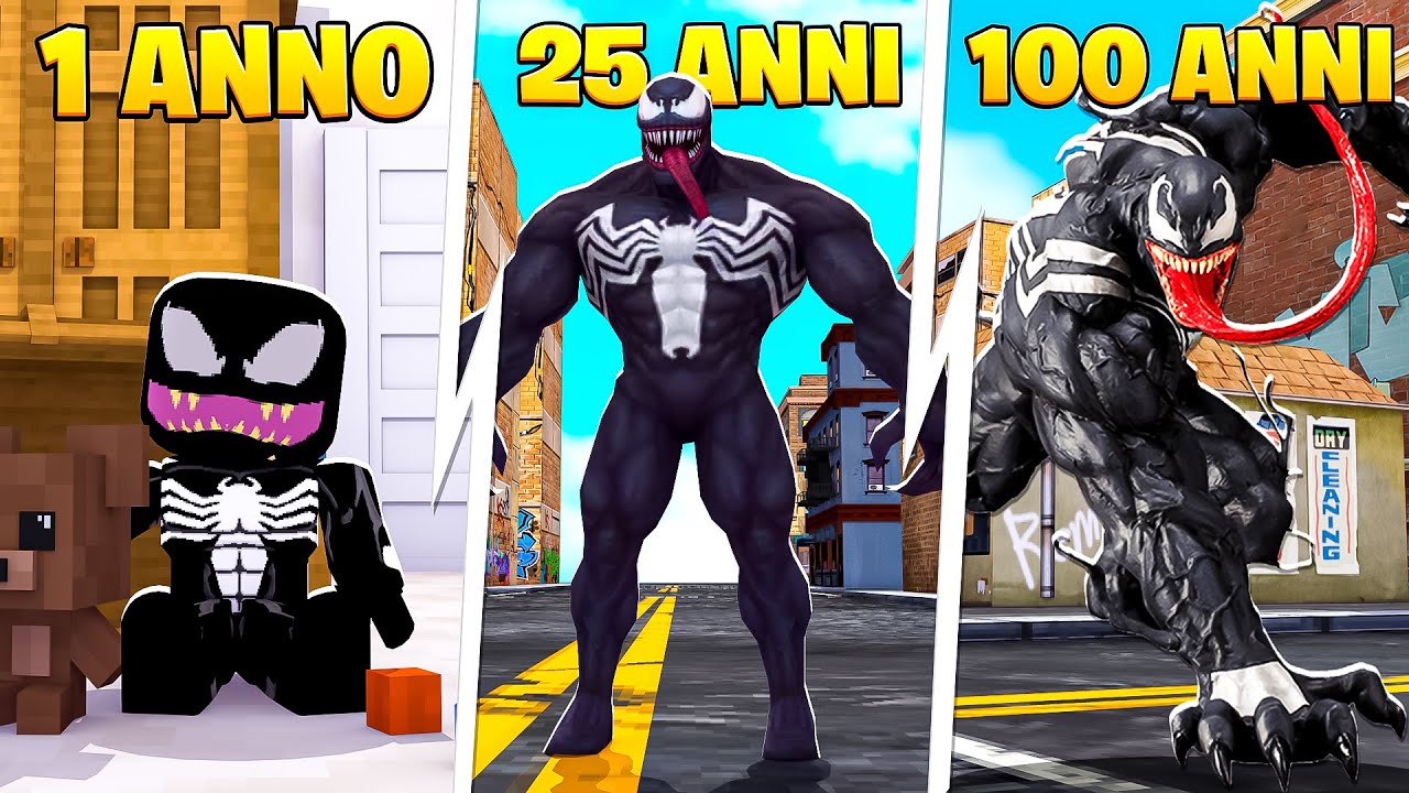 LA VITA DI VENOM SU ROBLOX!!