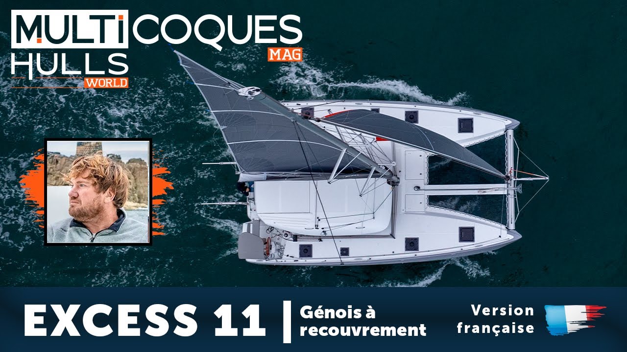 Excess 11 Catamaran | Génois à recouvrement | Multicoques Mag