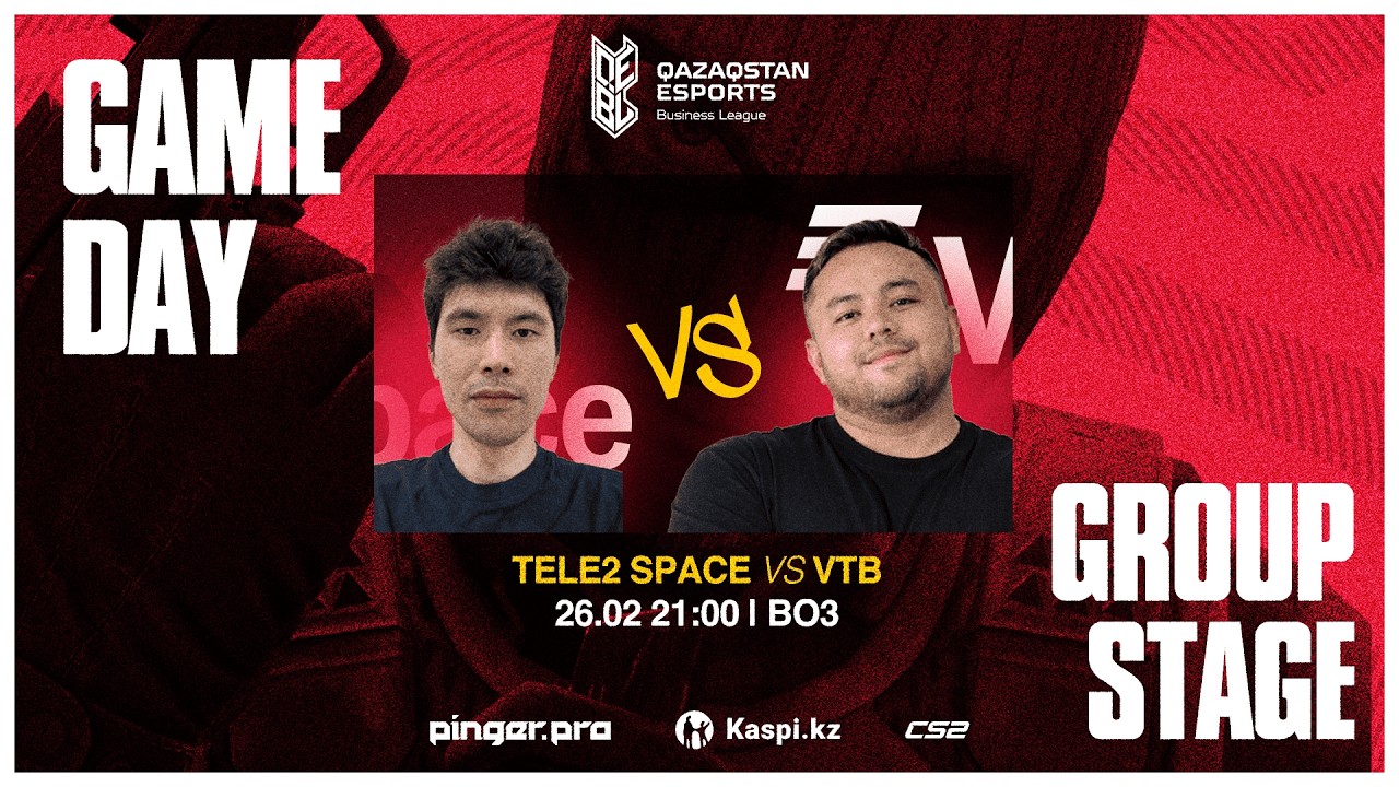 Tele2 Space vs VTB | Групповой этап | QEBL Season 5 | CS2 | Drenotur & Sh1ne
