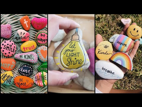 Video: Painting A Decorative Stone From Plaster: How And With What To Paint A Stone With Your Own Hands, Methods With The Effect Of Aging