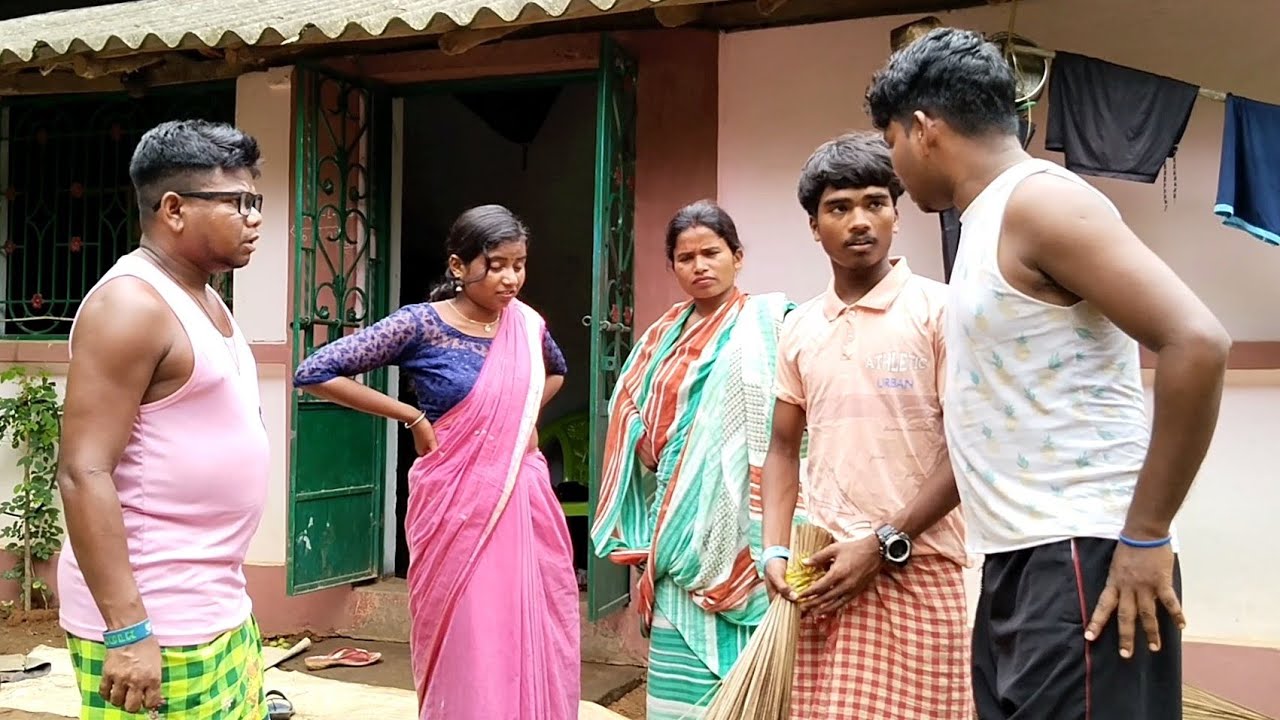 Dhakal Dhukul Tege Danda hasunj kana/santali comedy video 2024/new Santali comedy video 