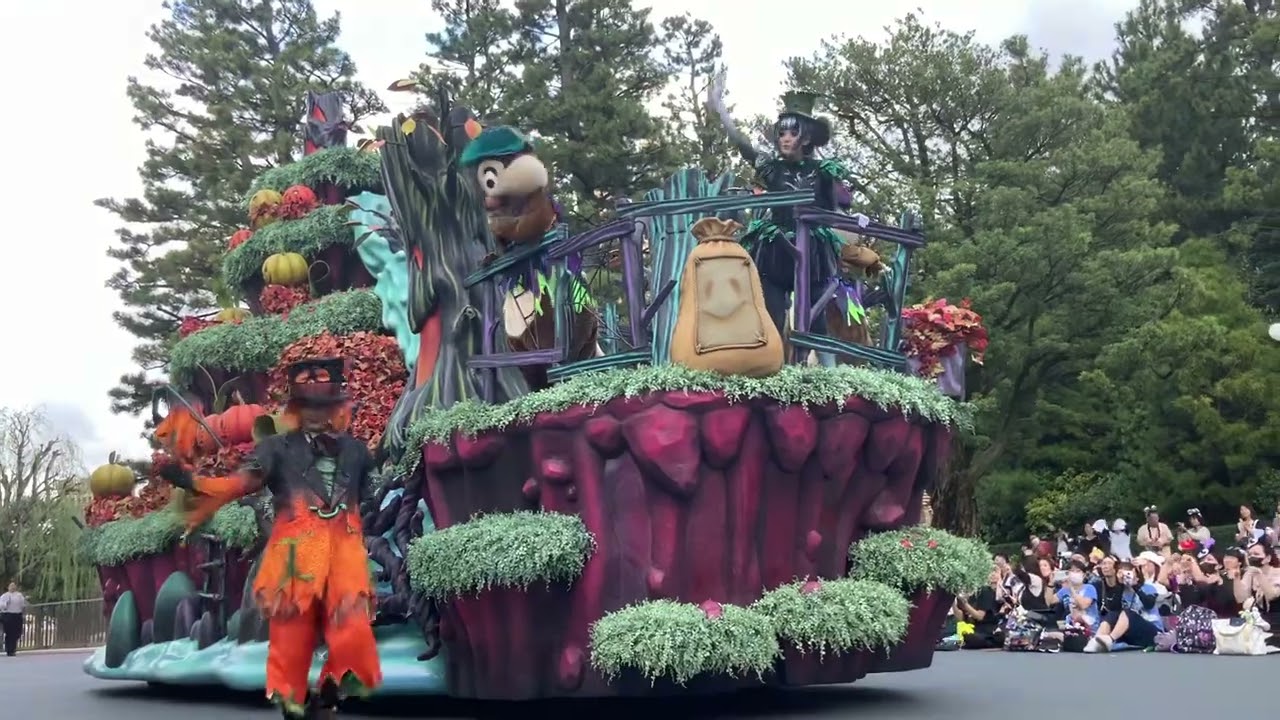 2023年9月23日(土)  スプブ チデ 2回目 停止位置     スプーキー”Boo!”パレード