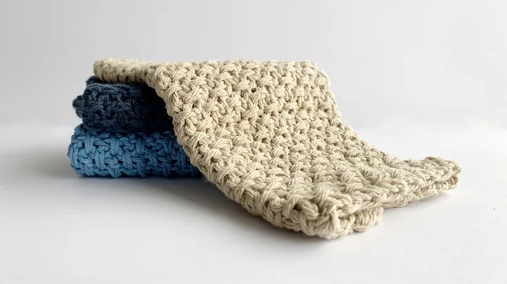 Learn How to Crochet a Simple Dishcloth
