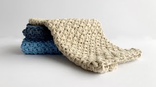 Beginner Crochet Washcloth Pattern - Pretty Darn Adorable