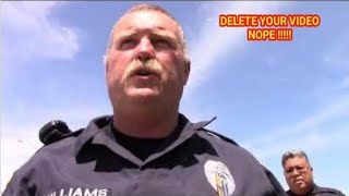 Perfect ID Refusal ERASE YOUR FOOTAGE!!!!!! FT. SAM HOUSTON POLICE first amendment audit