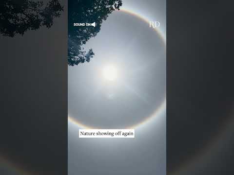 Amazing Rainbow Caught on Camera