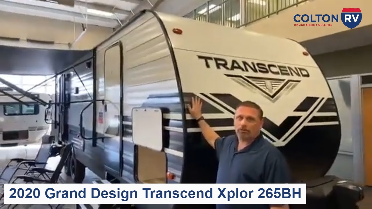 2020 Grand Design Transcend Xplore 265BH Travel Trailer Walkthrough -  YouTube