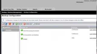 How to Configure a Backup Job