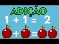 Adição para Crianças com número 1