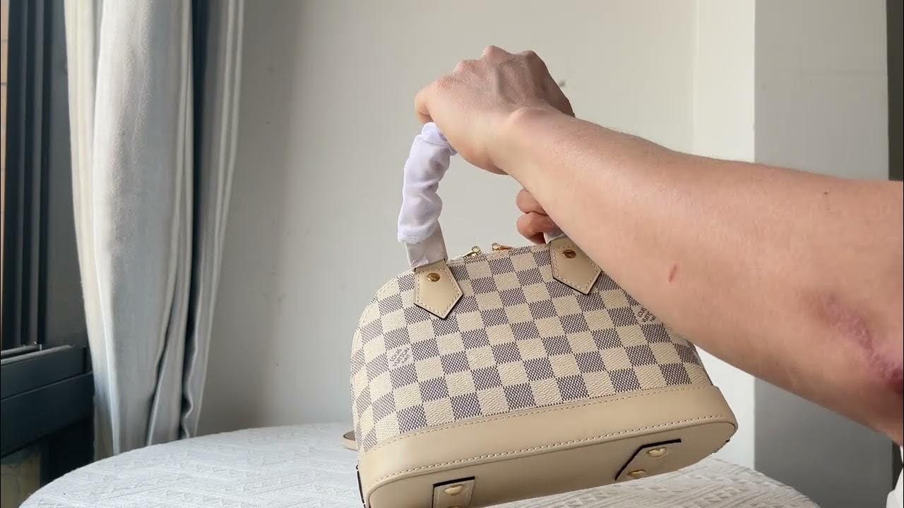 Louis Vuitton Alma BB Review, Damier Ebene, Wear and Tear, WFIMB, MOD  Shots