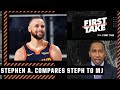 Stephen A. says Steph Curry can be compared to MJ offensively | First Take