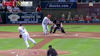 PHI@ARI: Nava singles in Knapp for Phils' first run