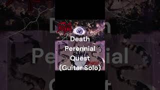 Death - Perennial Quest (Guitar Solo) #shorts