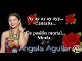 Cucurrucucu (letra) Ángela Aguilar VIDEO LIRIC