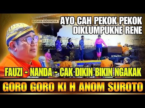 TERLUCU GORO GORO KI ANOM SUROTO - CAK DIKIN - NANDA BIKIN NGAKAK