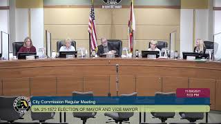 City Commission Regular Meeting 2021-11-9
