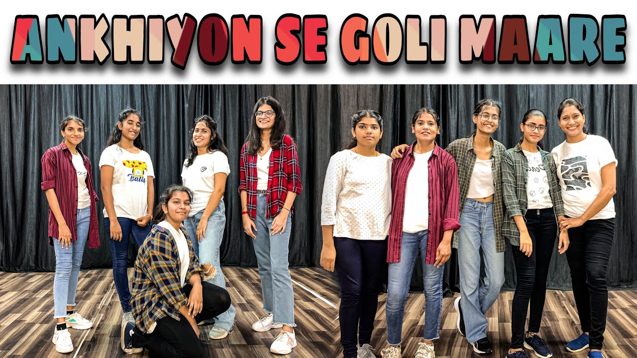 Ankhiyon Se Goli Maare | Dance Cover | 
