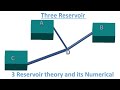 3 reservior and its Numerical
