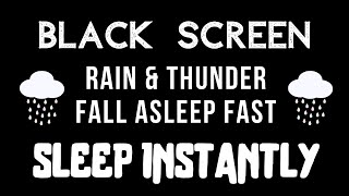 Insomnia Relief in 3 Minutes⛈️⚡⛈️ RAIN SOUND FOR SLEEPING 3 HOUR NO THUNDER SUARA HUJAN UNTUK TIDUR