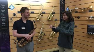 Yamaha Custom Z Alto Sax Unlaquered Vs. Laquered 50Th Anniversary