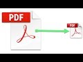 تصغير ملف PDF