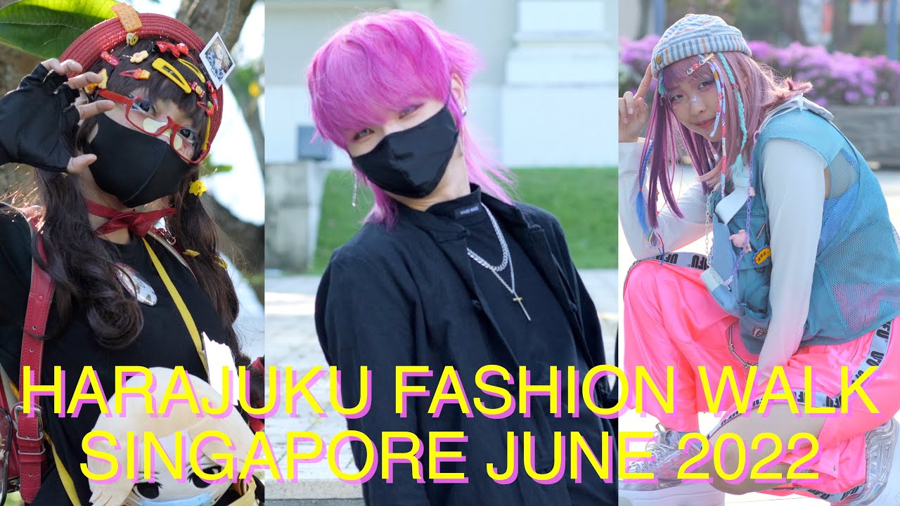 Harajuku Fashion Walk Singapore June 22 Youtube