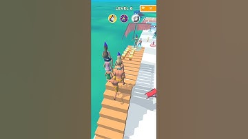 Beach Party Run Best Funny Games #shorts All levels gameplay ( ios & Android)...