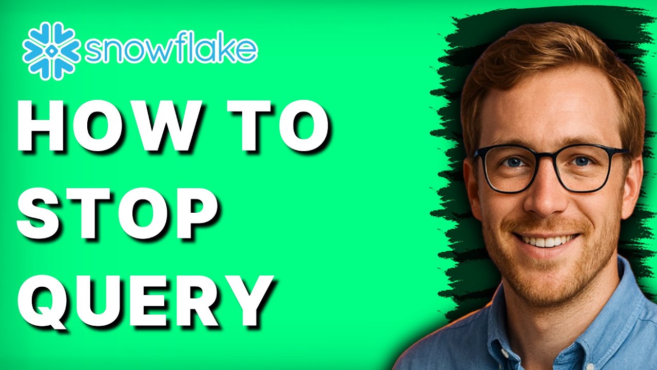 How to Stop Snowflake Query [2026 Full Guide] - YouTube