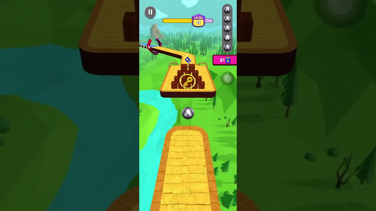 Going ball game play || 🤠 roller ball 