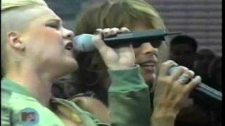 Pink ft Steven Tyler   Misery live June 15, 2002 @ Wango Tango