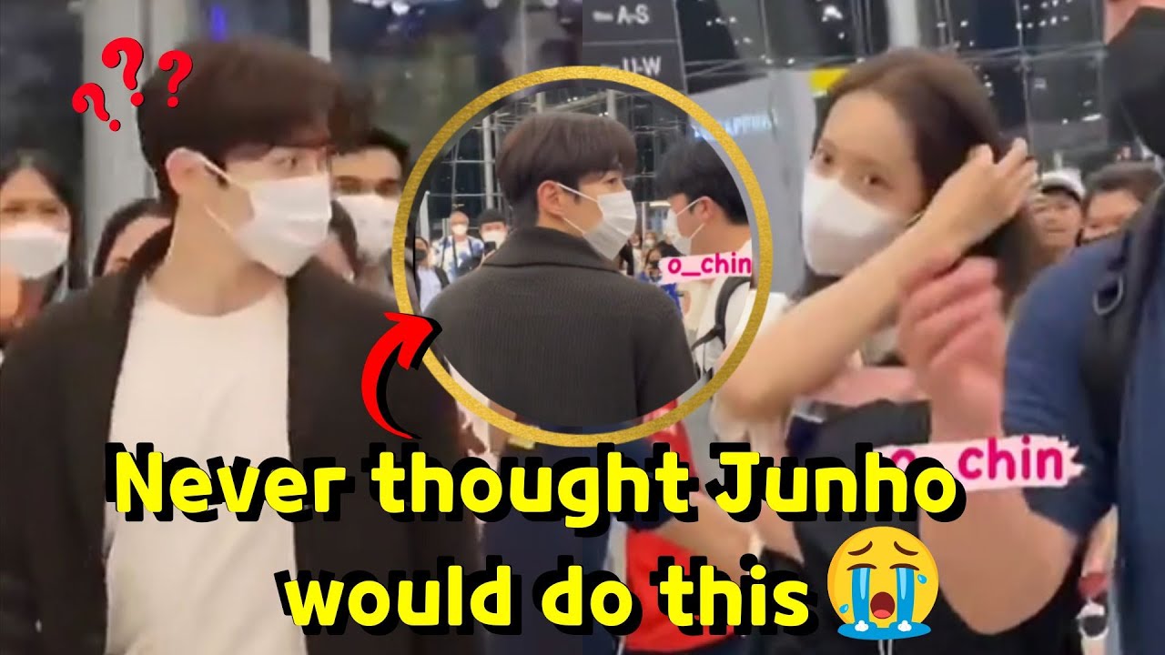 Lee Junho treats Yoona like this at the airport in Thailand?! They succeed to stir fans' emotion