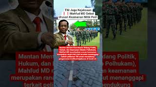 TNI Jaga Kejaksaan ❗❗Mahfud MD Sebut Urusan Keamanan Milik Polri#shorts
