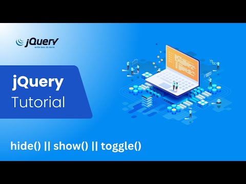 02. jQuery Tutorial For Beginners | hide() | show() | toggle() | Learn with GSarwar