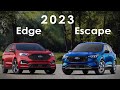 2023 Ford Escape Vs 2023 Ford Edge