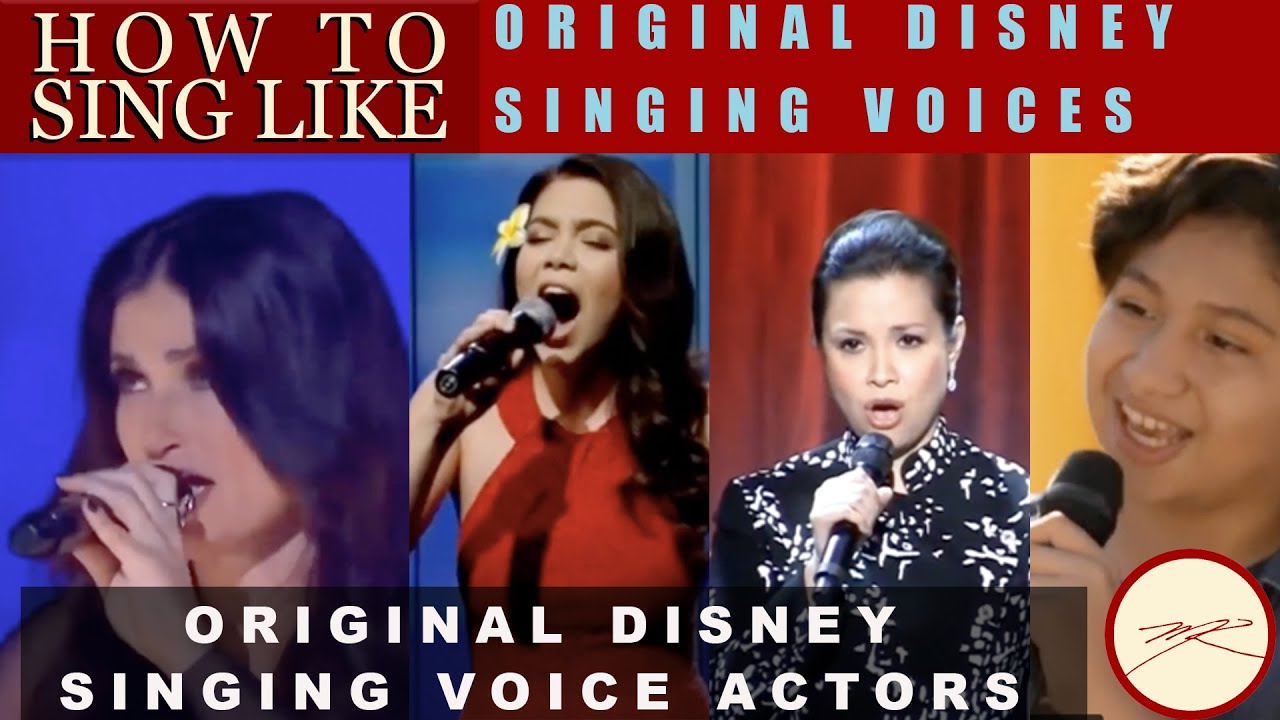 How to sing like Original Disney Voices Voice Teacher & Opera