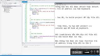 DLL injection (inject dll to wh_keyboard)