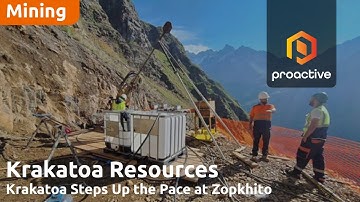 Just the Facts: Krakatoa starts dual-rig drilling at Zopkhito