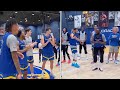Warriors Hilarious Practice Draymond, Steve Ker and the Team make the Rookies Sing Happy Birthday