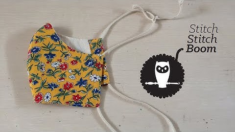 Sewing Tutorial: Face Mask with Filter Pocket